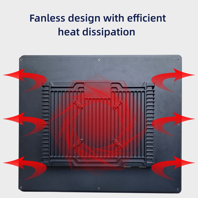 19" fanless interactive touch screen panel PC LCD screen