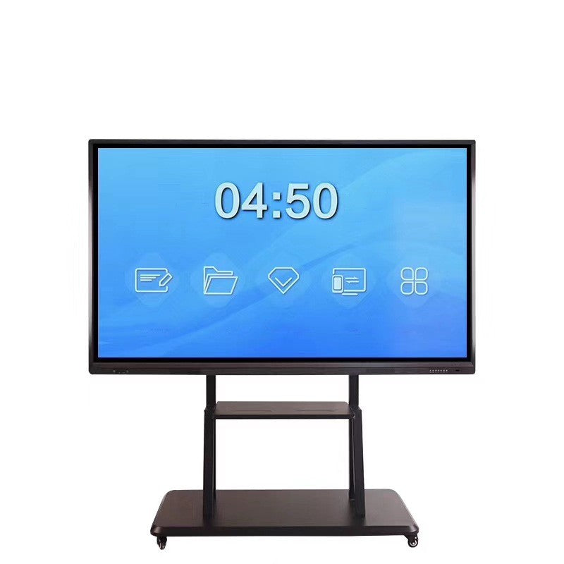 98" large interactive touch screen monitor 4K resolution and multi-functions