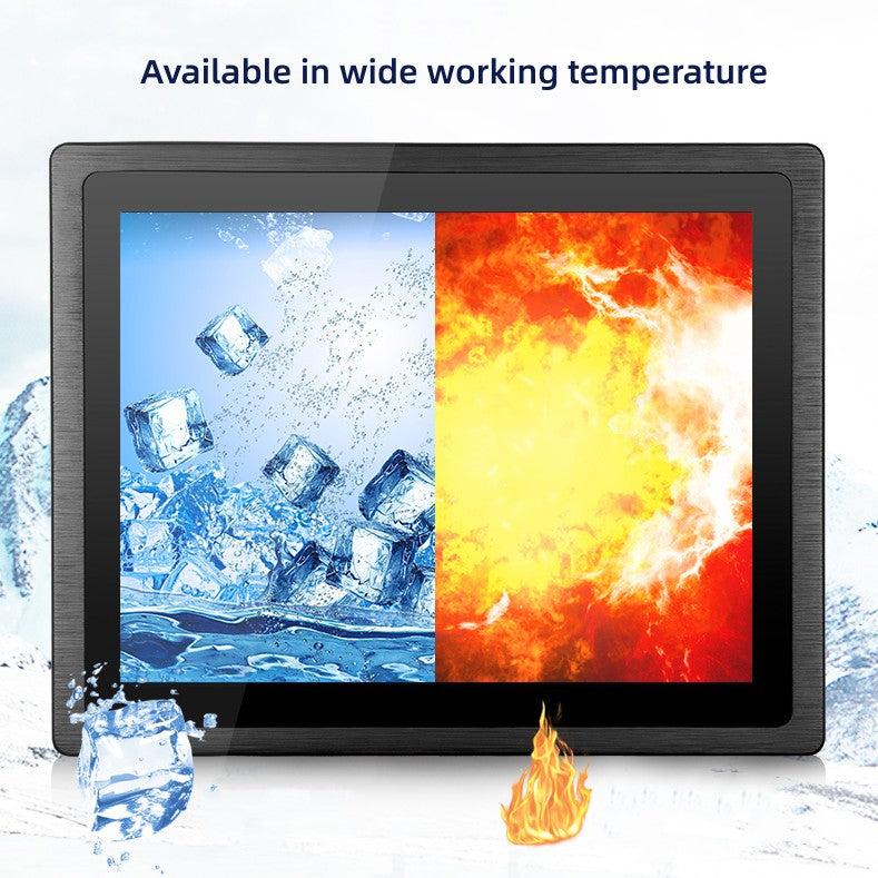 7" waterproof monitor with HDMI, VGA, etc - touch screen optional