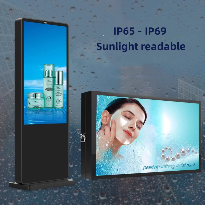 98" waterproof PC monitor LCD display screen 3840x2160
