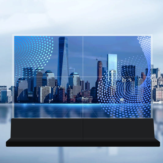 30" 49.3" & 55" transparent OLED video wall 1x2 1x3 2x2 and more